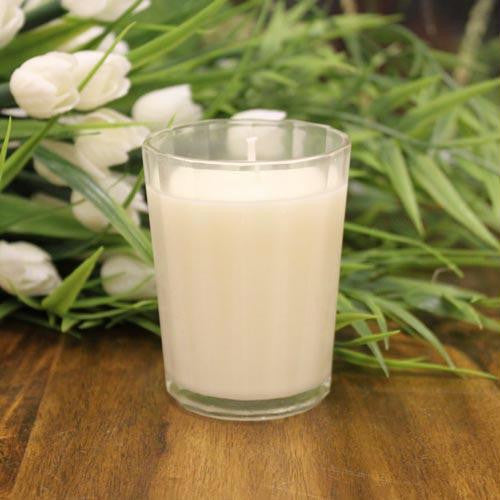 1x Pack of 4 Soybean Votive Candles - Vanilla Nutmeg