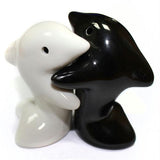 Salt & Pepper - Hugging Dolphins B&W