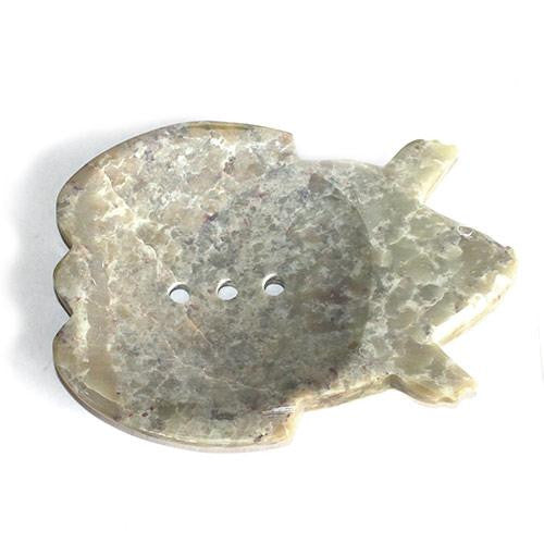 Large Soapstone Dish - Frog