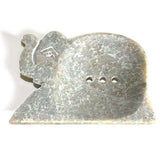 Large Soapstone Dish - Elephant