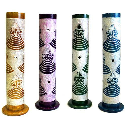 Incense Buddah Tube- 4 Assorted Colours