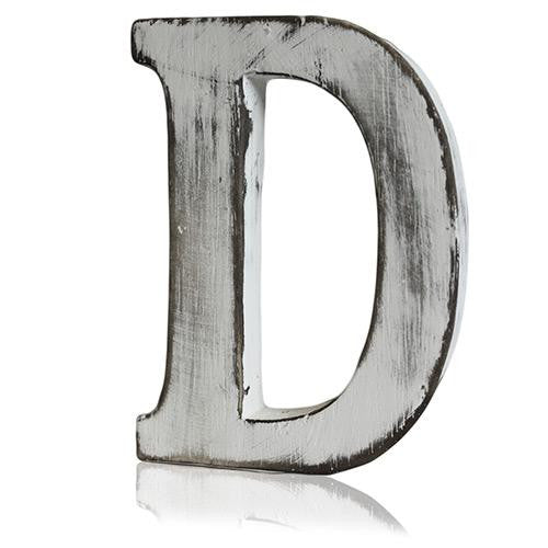 Shabby Chic Letter - D