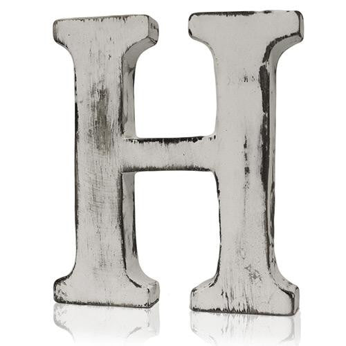 Shabby Chic Letter - H