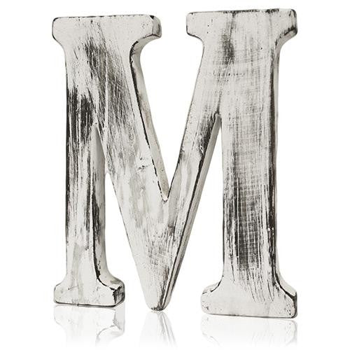 Shabby Chic Letter - M