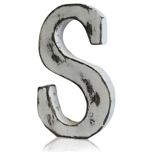 Shabby Chic Letter - S