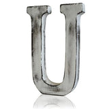 Shabby Chic Letter - U