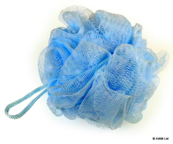 Aqua Blue Scrunchie