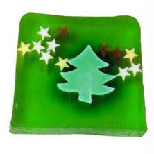 Christmas Trees & Stars Soap - 1,5kg Loaf