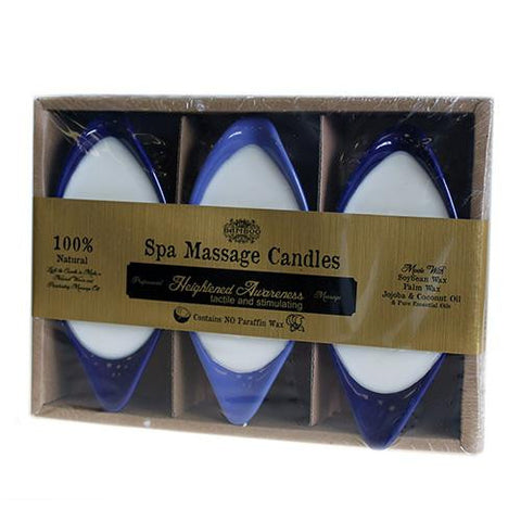 Massage Candles - Heightened Awareness (pack of 3)