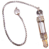 Three-Piece Rock Quartz Pendulum