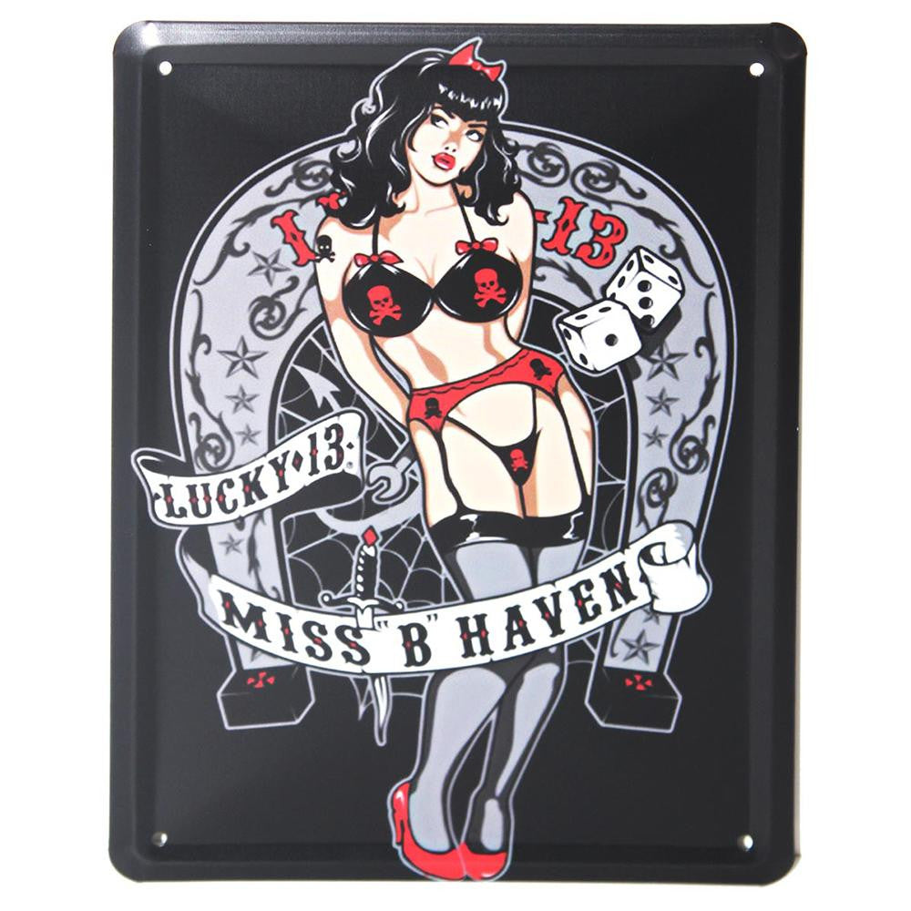 Metal Plaque - Miss Behaven