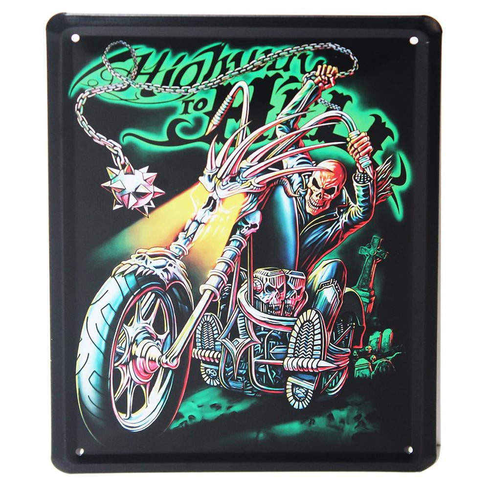 Metal Plaque - Highway to Hell