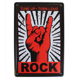 Metal Plaque - Rock!