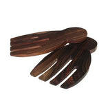 Salad Servers - Hand Shape - Sonokeling