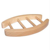 Hemu Wood Soap Dish - Oval