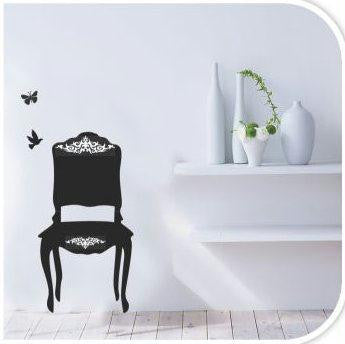 Wall Decor - Black Chair