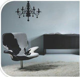 Wall Decor - Black Chandelier