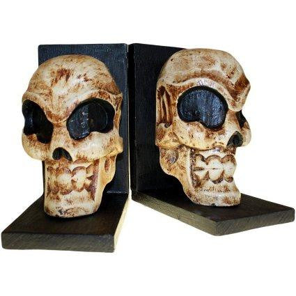 Skull Book Ends (pair)