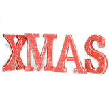 Shabby Chic Letters Red Wash - XMAS