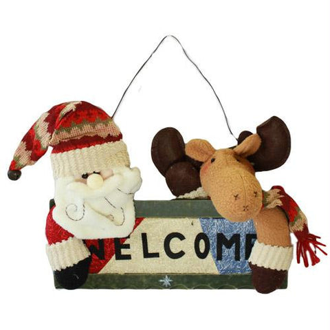 Xmas Door Sign - Welcome