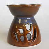 Tulip Design Oil Burner - Amber